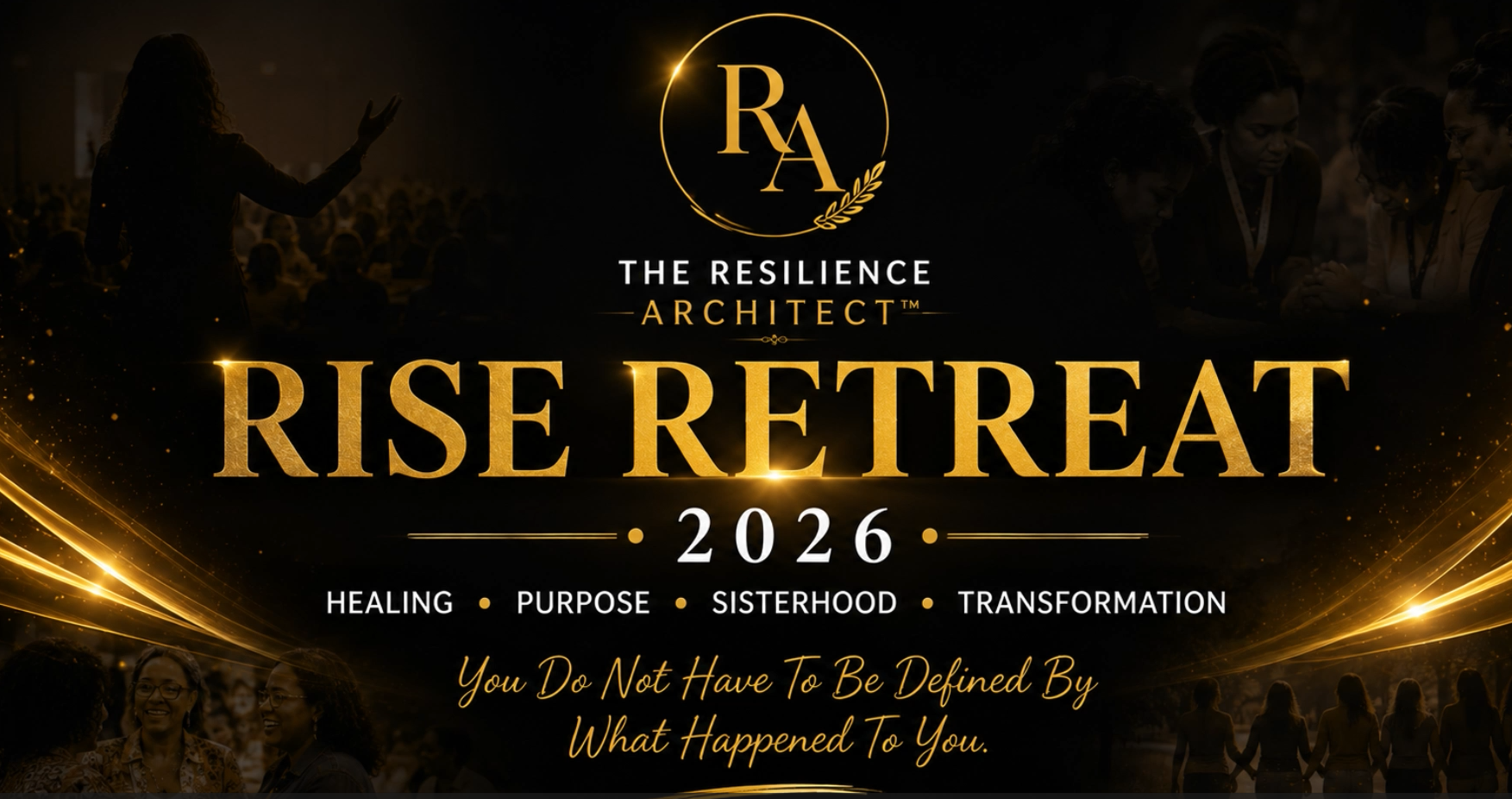 Artwork from a previous R.I.S.E. Women's Retreat — healing, purpose, sisterhood, transformation